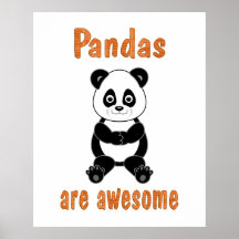 Pandas are Awesome Print