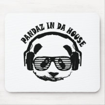 Pandaz In Da House Mousepad