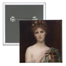 Pandora and the Box Pinback Button