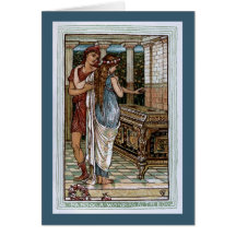 Pandora wonders at the Box Card