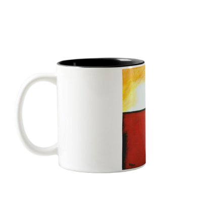 Pandora's Box From Original Painting Coffee Mug by Itayasdesigns
