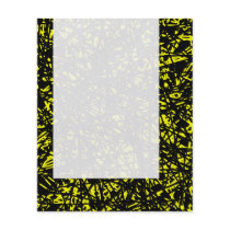 Panel 067 - Abstract Lines - Yellow