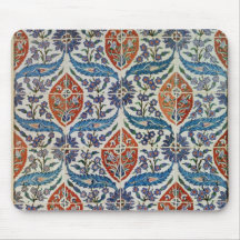 Panel of Isnik earthenware tiles Mousepads