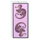 Pangolin dragon giant bookmarks rack cards
