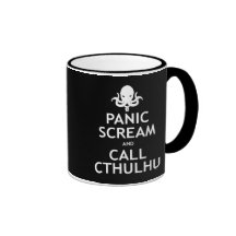 Panic Scream and Call Cthulhu Mug