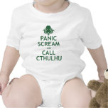 Panic Scream and Call Cthulhu Tees
