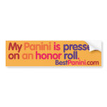 Paninimobile Hybrid Bumper Sticker