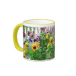 Panoramic Pansies Mug