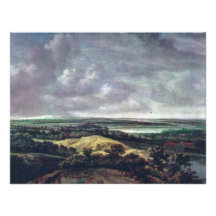 Panoramic River Landscape., Nederlands, Personalized Announcements