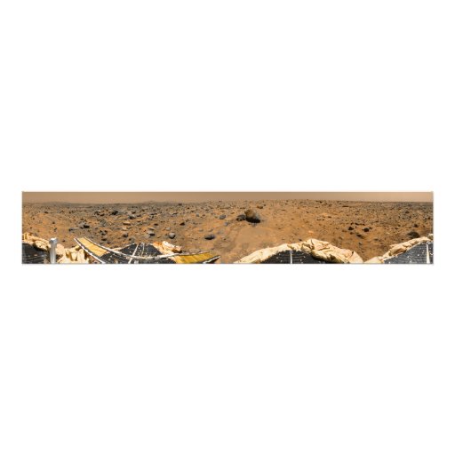 Panoramic view of Mars 5 Art Photo