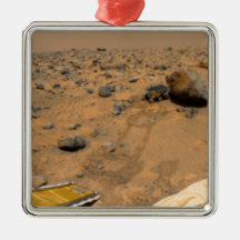 Panoramic view of Mars 5 Christmas Ornament
