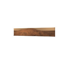 Panoramic view of Mars 7 Stretched Canvas Print
