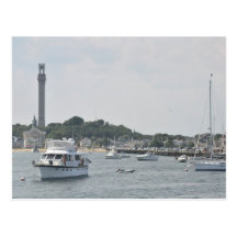 Panoramic view of Provincetown Harbour Postcards