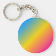 Pansexual Pride keychain - gradient