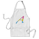 Pansexual Pride "Scarlet" Letter A Apron