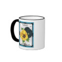 Pansy Choice Mixed Seed Packet, Burt's Seeds mugs