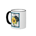 Pansy Choice Mixed Seed Packet, Burt's Seeds mugs