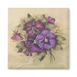 Pansy Magnet - 2