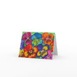 Pansy Parade Note Card