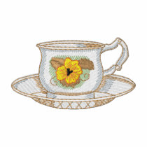Pansy Tea Cup