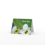 Pansy Thank You Note Card