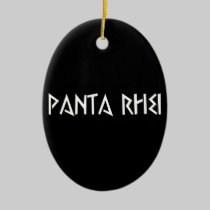 panta rhei alles fliesst ornaments