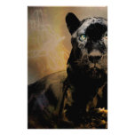 Panther's Pulse Personalized Stationery