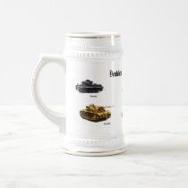 Panzerwaffe German Tank Stein Coffee Mug