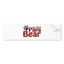 papa bear claw 2012 bumper stickers