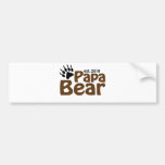 papa bear claw est 2010 bumper sticker