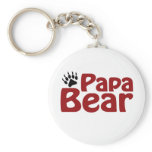 Papa Bear Claw keychains