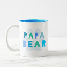 Papa bear coffee mug