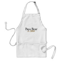 Papa Bear Est 2008 Aprons