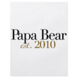 Papa Bear Est 2010 flyers