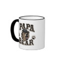 Papa Bear Father's Day Gear mugs