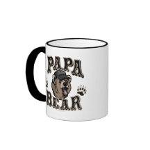 Papa Bear Father's Day Gear Mugs
