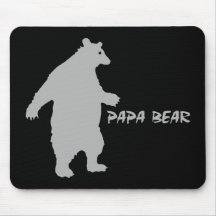 Papa Bear Mouse Mats