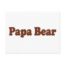 Papa Bear Postcards