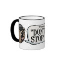 Papa Bear Stop the Car Father's Day Gear mugs