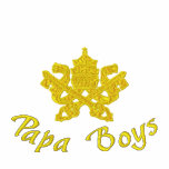 Papa Boys embroidered shirts