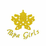 Papa Girls shirt embroidered shirts