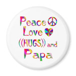 Papa Hugs magnets