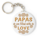 Papa keychains