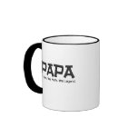 Papa: the Man, the Myth, the Legend Gifts. Mug