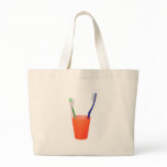 Papa toothbrush and little toothbrush bags