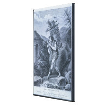 Papageno: "I am the birdcatcher Gallery Wrapped Canvas