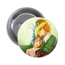 Papageno Papagena Pinback Buttons