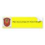 PAPAL, PRO ECCLESIA ET PONTIFICE BUMPER STICKER
