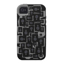 Paparazzi iPhone 4 Case-Mate Vibe. Black