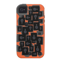 Paparazzi iPhone 4 Case-Mate Vibe. Orange
